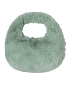 MOONBAT Faviora Faux Fur フェイクファー ワンハンドルバッグ ／ファーバッグ