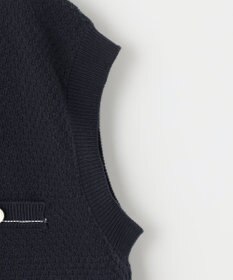 Feroux 【セットアイテム】2WAYリボンタイ ワンピース × ニット ベスト