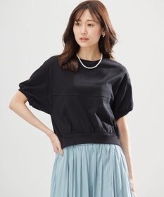 組曲 L 【WEB限定】クールプレーティング天竺スエットライク カットソー