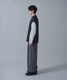 WEGO フェイクレイヤードモックネックベストT（LS）