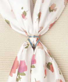 MOONBAT Luna Luce(ルナルーチェ)スカーフリング ラメ 3 Ring お手持ちのスカーフを通すだけ ギフト