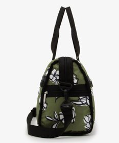 LeSportsac DELUXE MED WEEKENDER/オリーブフローラルシルエット