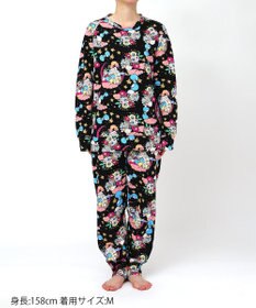 tsumori chisato SLEEP ツモリチサト パジャマ 綿100%(本体) あったか 長袖 長ズボン レディース UDW406 /ワコール