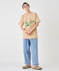 J.PRESS YORK STREET 【UNISEX】ロゴデザインプリントTシャツ