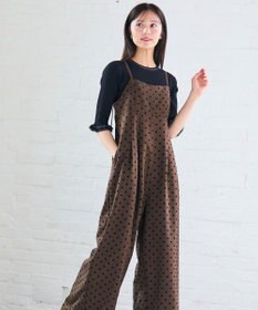 Feroux ドットフロッキー ロンパース