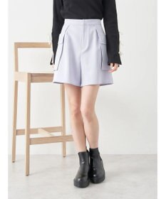 earth music&ecology デザインポケットショートパンツ