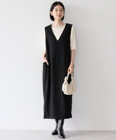 AMERICAN HOLIC Ｖネックコクーンワンピース