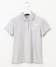 23区GOLF 【WOMEN】【吸水速乾/UVケア】ハニカムカノコ半袖ポロシャツ シンプルながらも機能的