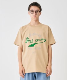 J.PRESS YORK STREET 【UNISEX】ロゴデザインプリントTシャツ