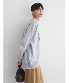 AMERICAN HOLIC ネップ裏毛ロゴスウェット