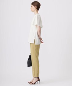 ICB 【洗える】ライトダブルクロス ドロストパンツ