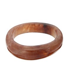 AMERICAN HOLIC ボリュームマーブルラウンドバングル