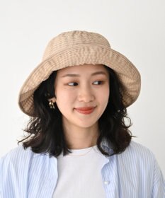 石田製帽 〈25SS新作〉グログランリボン ソフトハット