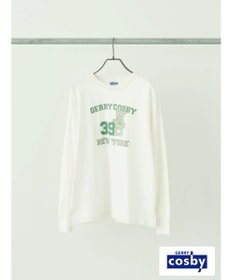 earth music&ecology Ｃｏｓｂｙ×ｅａｒｔｈ　ベアープリントロングＴシャツ