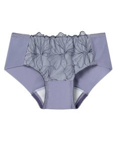 AMPHI サニタリーショーツ 【BRAGENIC ブラジェニック 脇高細見えタイプ】羽付きナプキン対応  BMI353とペア 吸汗速乾(後ろ身頃) 生理用ショーツ PMI053 アンフィ／ワコール