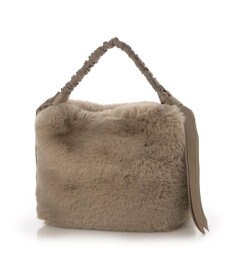 UNBILLION カシュカシュ cachecache / 下がりグログランワンハンドルエコファートート