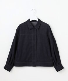自由区 【SHIHOさん着用】デニムライクツイル ジャケット