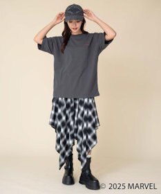WEGO 【ユニセックス着用ITEM/SMLサイズ展開】MARVELグラフィックT（S）