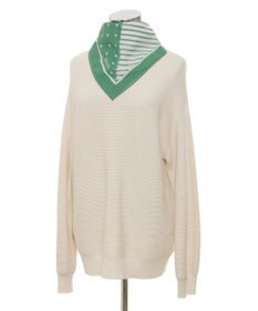 MOONBAT 【洗える/日本製】MACKINTOSH PHILOSOPHY チェックロゴ コットンスカーフ 65cm×65cm