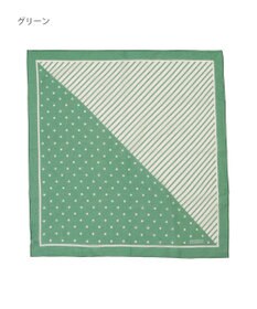 MOONBAT 【洗える/日本製】MACKINTOSH PHILOSOPHY チェックロゴ コットンスカーフ 65cm×65cm