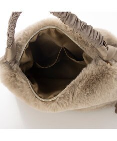 UNBILLION カシュカシュ cachecache / 下がりグログランワンハンドルエコファートート