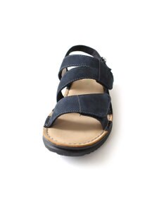 Pointer 本革 甲幅調整 マジックテープ付きサンダル