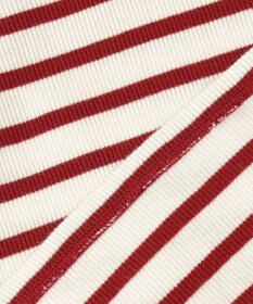 23区 S オーガニックコットンリブ タートルネック カットソー