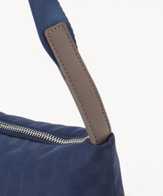 Y'SACCS はっ水ドットジャカード リサイクルレザーコンビ ショルダー