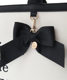 Maison de FLEUR ロゴ刺繍キャンバストートバッグ