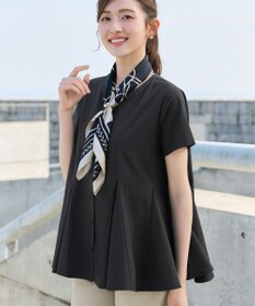 Tiaclasse ボリュームフレアブラウス