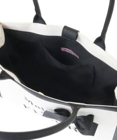 Maison de FLEUR ロゴ刺繍キャンバストートバッグ