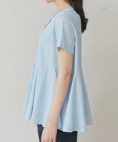 Tiaclasse ボリュームフレアブラウス