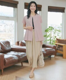 Tiaclasse ボリュームフレアブラウス