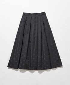 組曲 ドットジャガード フレア スカート