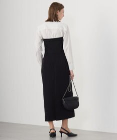 ICB 【洗える】ミリオーネダンボールニット ベアトップワンピース