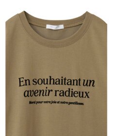 Green Parks ５分袖フロッキーロゴプリントＴＥＥ