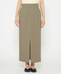 uncrave 【吸水速乾・洗濯機洗い可】エコ ドライ チノ Ｉラインスカート（uncrave STANDARD）