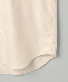 GOTAIRIKU 【洗える】コットンフラノシャツ_ カッタウェイカラー