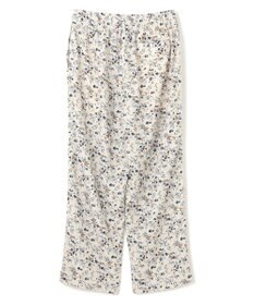 UNFILO MENS ボタニカルプリント イージーテーパードパンツ