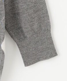 J.PRESS LADIES 【洗える】アーガイルツイン ニット
