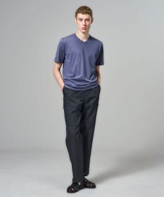 JOSEPH HOMME 新色追加【機能素材】ハイゲージベアスムース　VネックＴシャツ