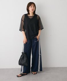 CRAFT STANDARD BOUTIQUE レースワイドTブラウス
