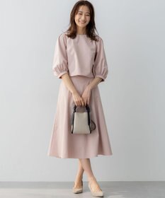 組曲 クロップドフレア セットアップ