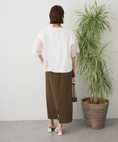 CRAFT STANDARD BOUTIQUE レースワイドTブラウス