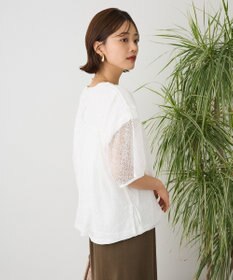 CRAFT STANDARD BOUTIQUE レースワイドTブラウス