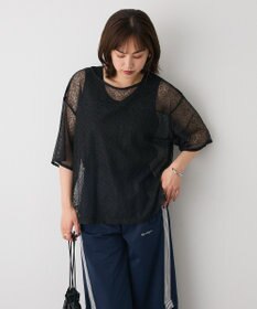 CRAFT STANDARD BOUTIQUE レースワイドTブラウス