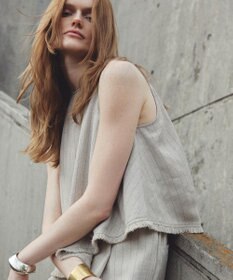 uncrave リネンライクツイル オールインワン