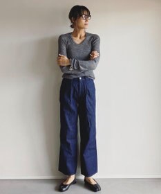 woadblue ＜坪田あさみさんコラボ＞EMMA エマ デニムパンツ