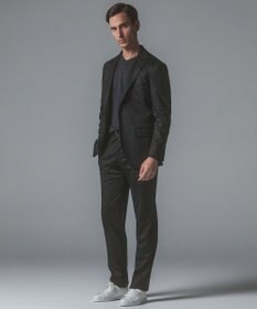 GOTAIRIKU セットアップ対応【2WAYストレッチ/シワになりにくい】T/W ジャージージャケット_千鳥柄