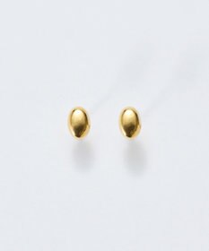 Phoebe 【金属アレルギー対応】メタルビーンズピアス　ゴールド/サージカルステンレス